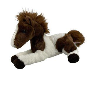 Aurora Flopsie 12" Tola The Horse Stuffed Animal Plush Brown White